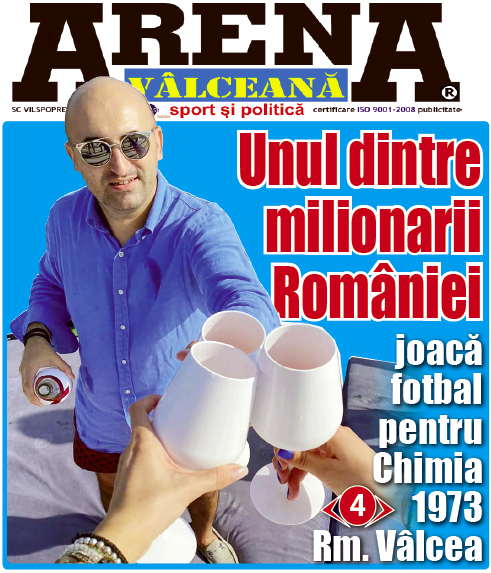 shot Milky white Advertisement Unul dintre milionarii României joacă fotbal pentru Chimia 1973 Rm. Vâlcea