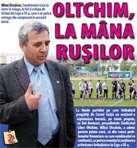 mihai diculoiu prima pag